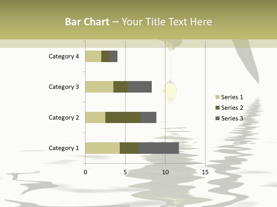 Drop Food Leaves PowerPoint Template