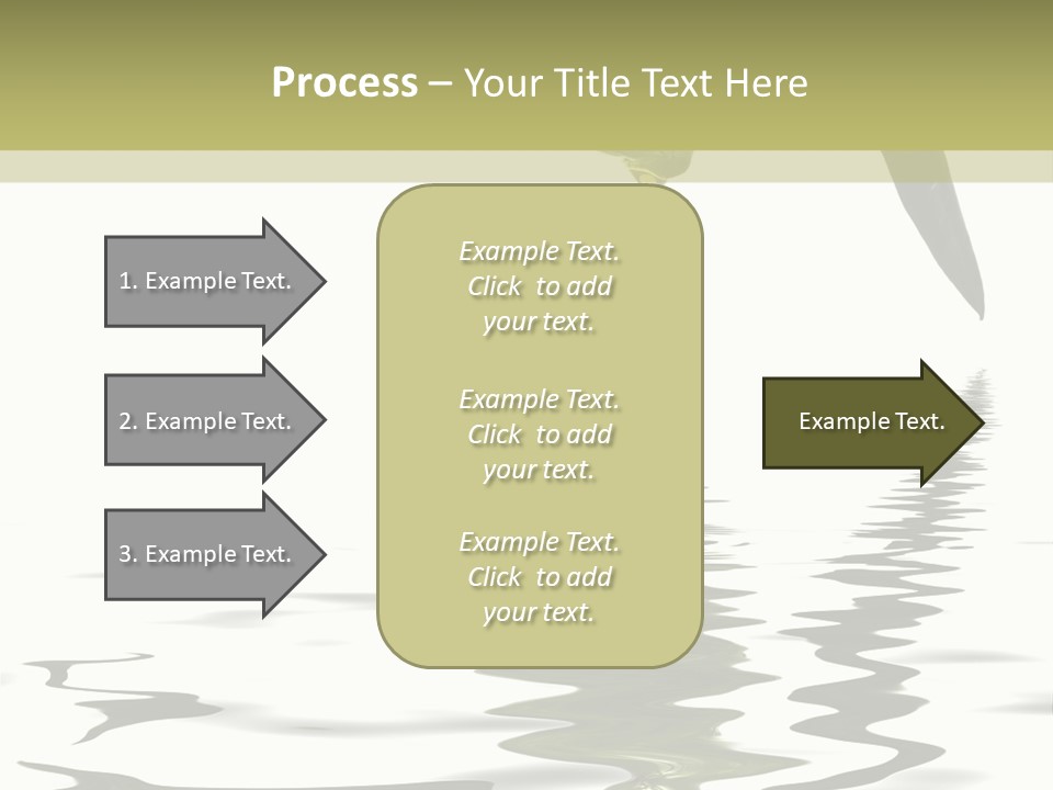 Drop Food Leaves PowerPoint Template