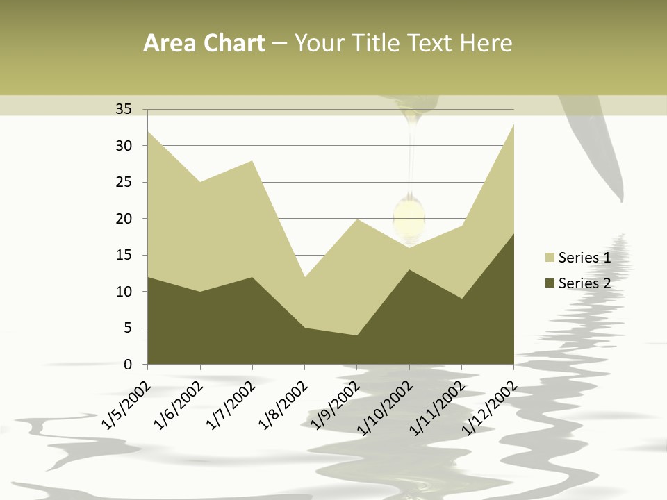 Drop Food Leaves PowerPoint Template