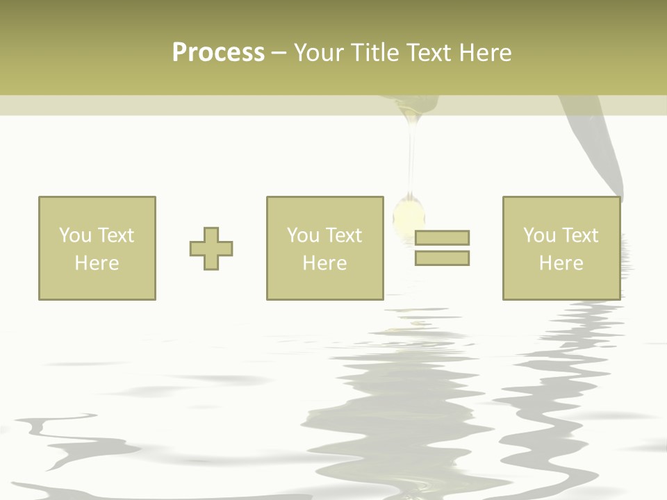 Drop Food Leaves PowerPoint Template