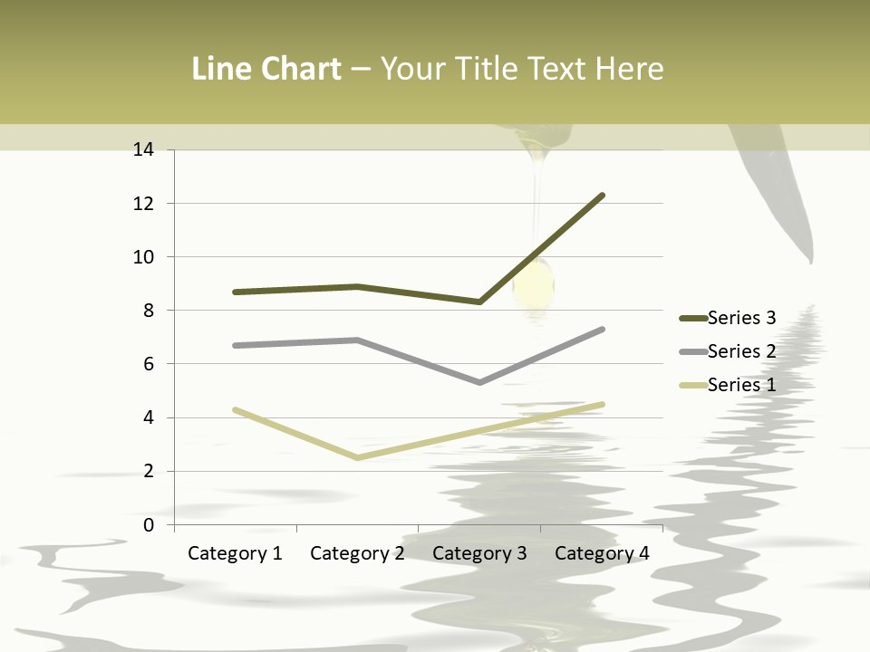 Drop Food Leaves PowerPoint Template