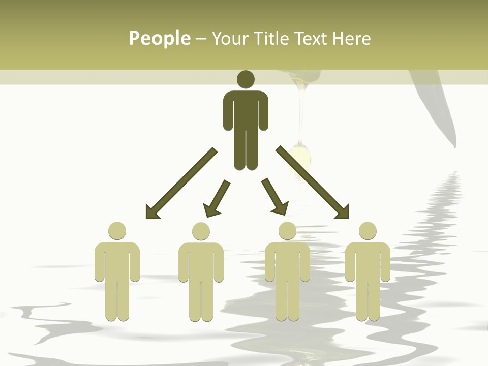 Drop Food Leaves PowerPoint Template