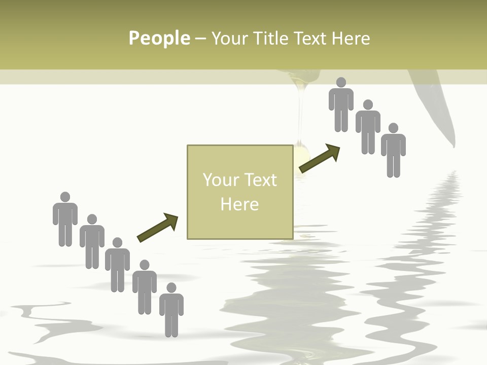 Drop Food Leaves PowerPoint Template