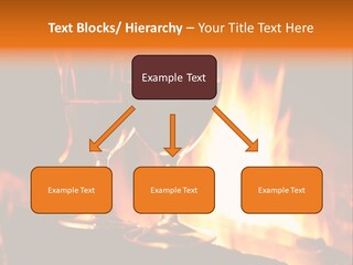 Gas Bonfire Decoration PowerPoint Template