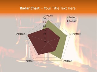 Gas Bonfire Decoration PowerPoint Template