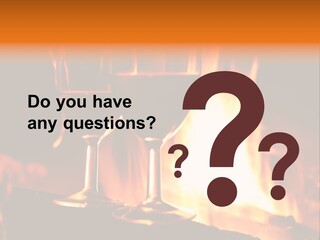 Gas Bonfire Decoration PowerPoint Template