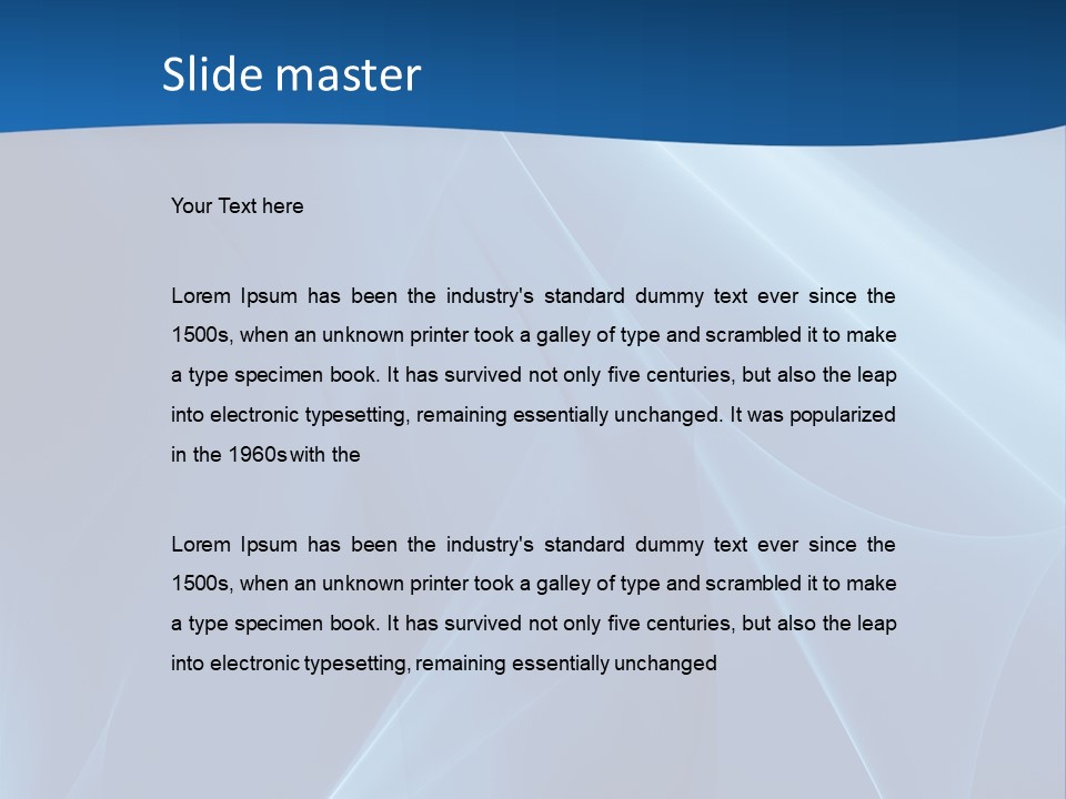 Intj Male Eyes PowerPoint Template