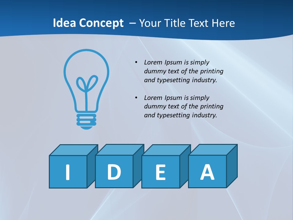 Intj Male Eyes PowerPoint Template