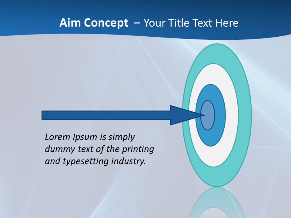 Intj Male Eyes PowerPoint Template