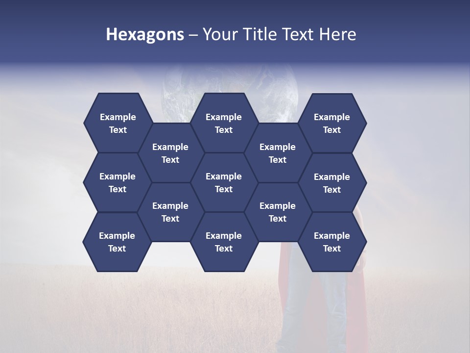 Man Twist Spiral PowerPoint Template