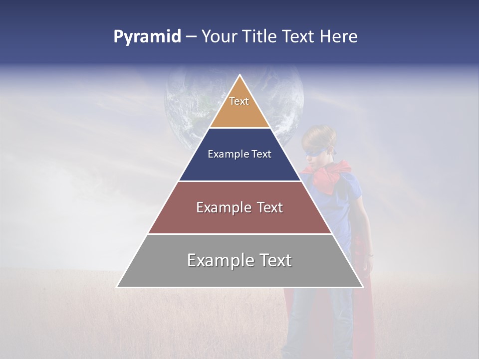 Man Twist Spiral PowerPoint Template