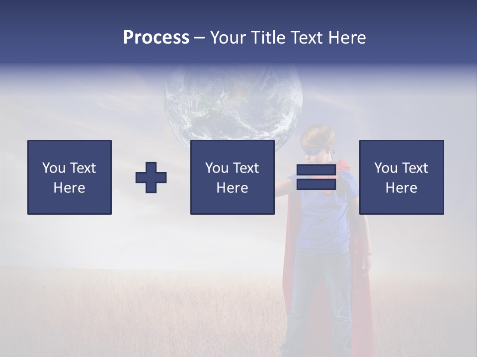 Man Twist Spiral PowerPoint Template