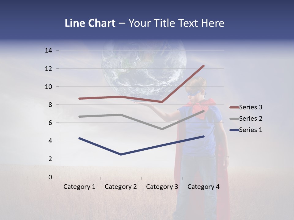 Man Twist Spiral PowerPoint Template