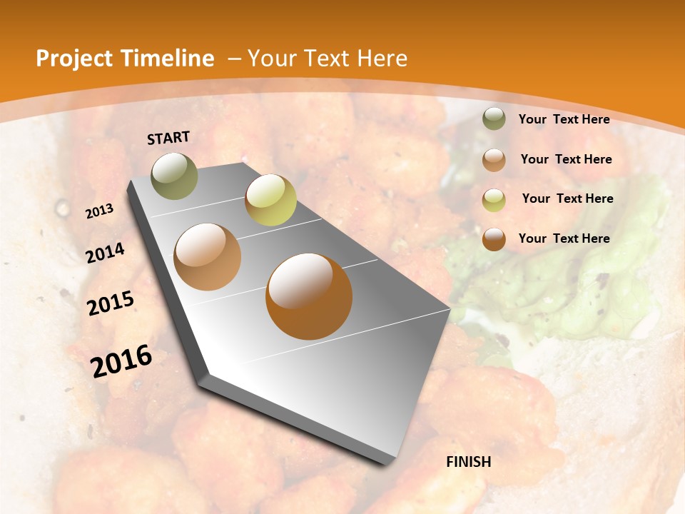 Man Twist Spiral PowerPoint Template