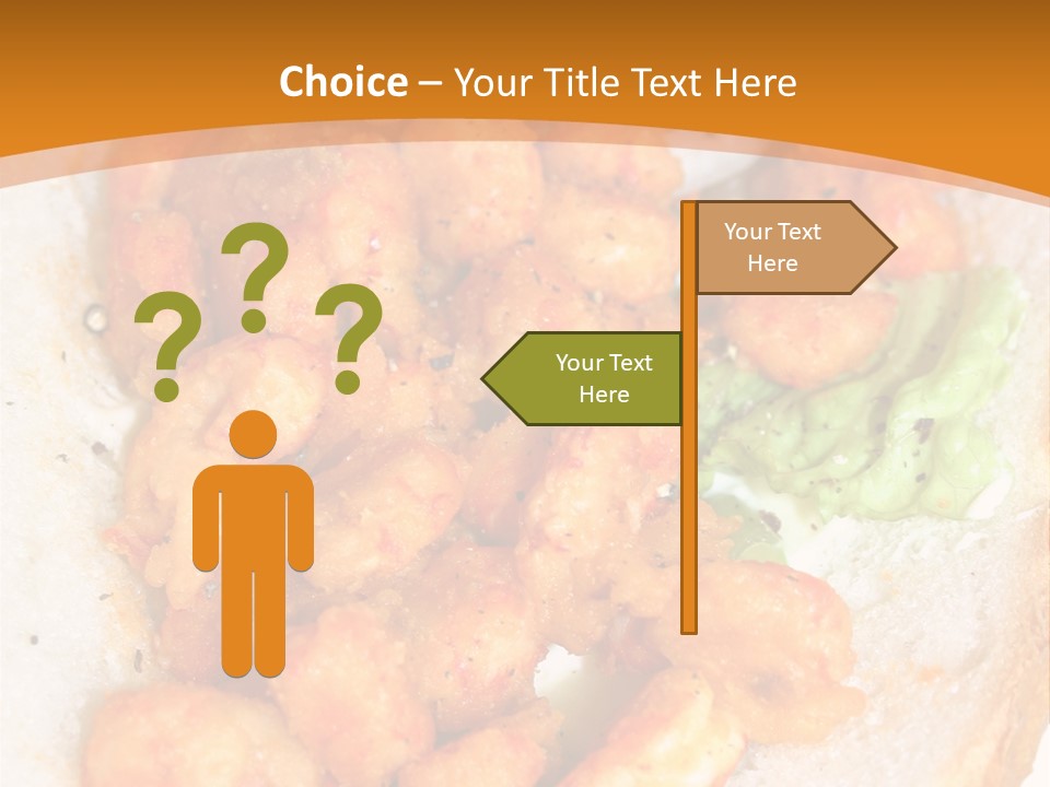 Man Twist Spiral PowerPoint Template