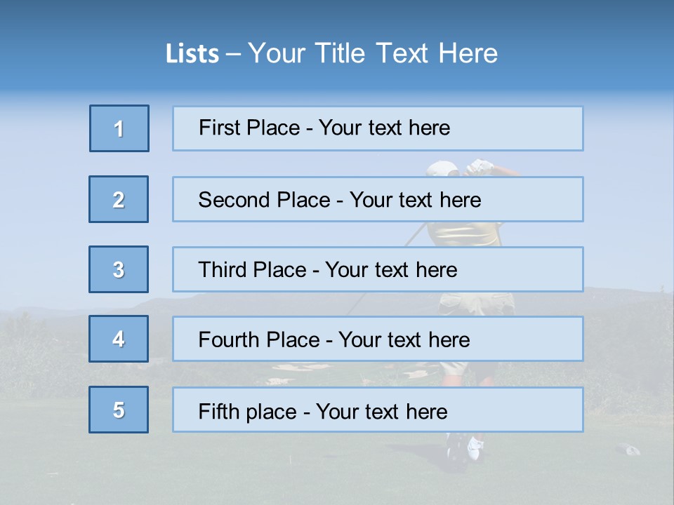 Vision Nerd Male PowerPoint Template