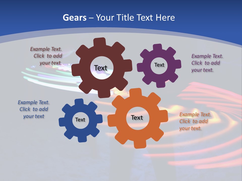 Complex Eyes Oddity PowerPoint Template