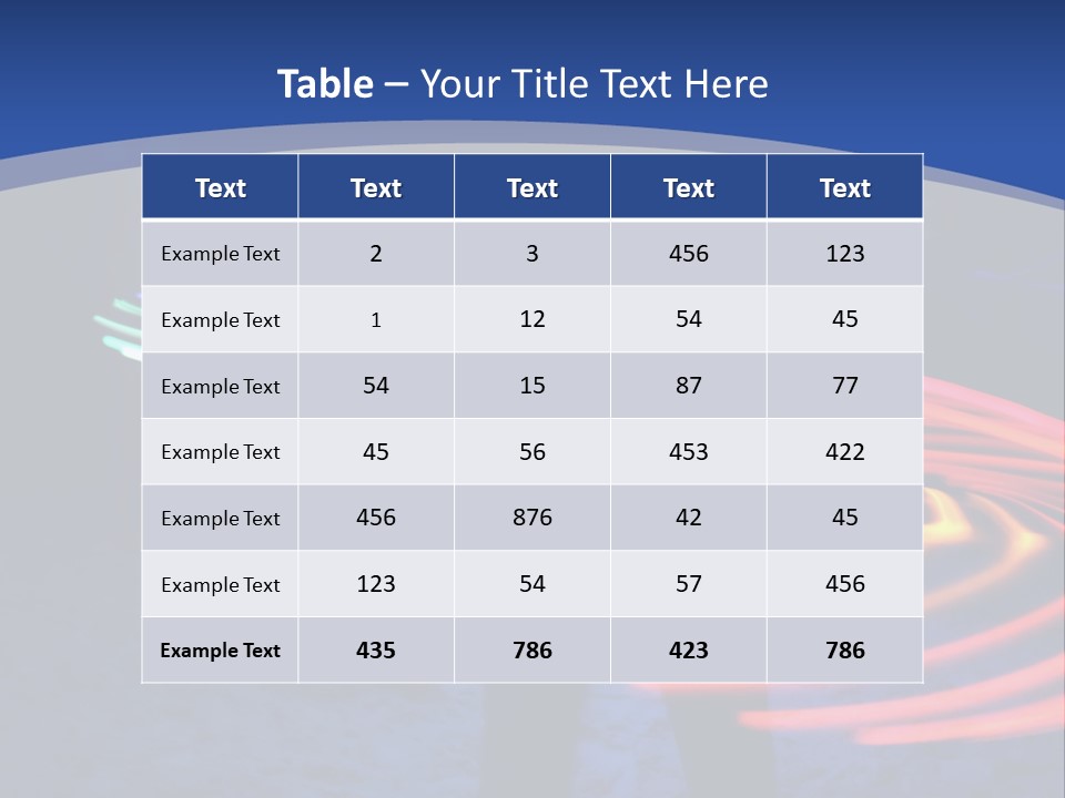 Complex Eyes Oddity PowerPoint Template