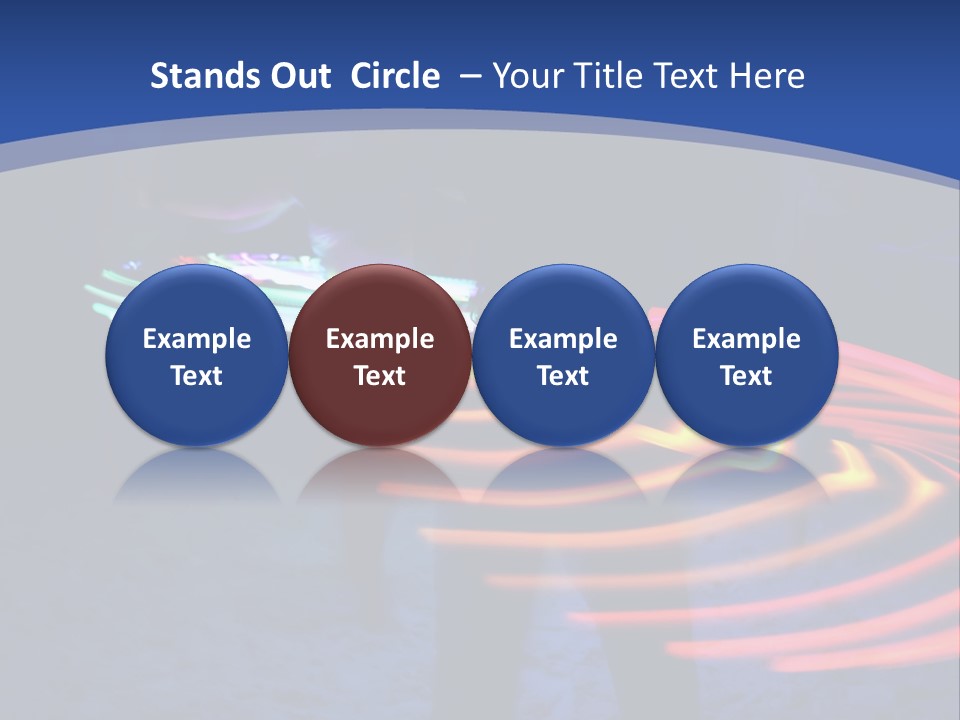 Complex Eyes Oddity PowerPoint Template