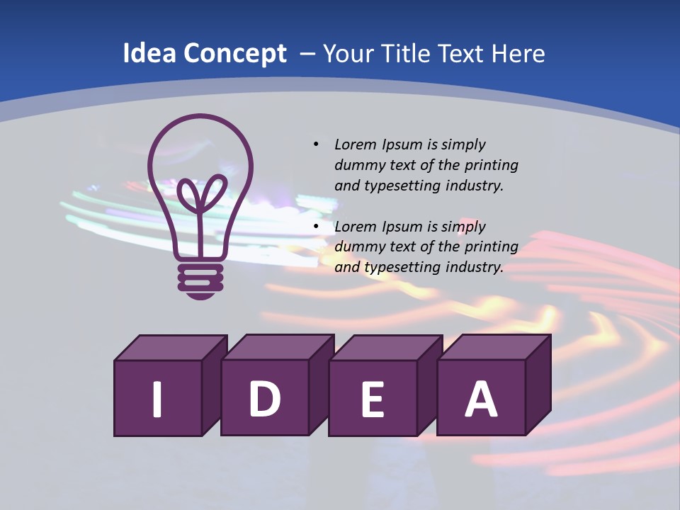 Complex Eyes Oddity PowerPoint Template