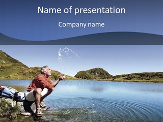 Mystery Male Infinite PowerPoint Template