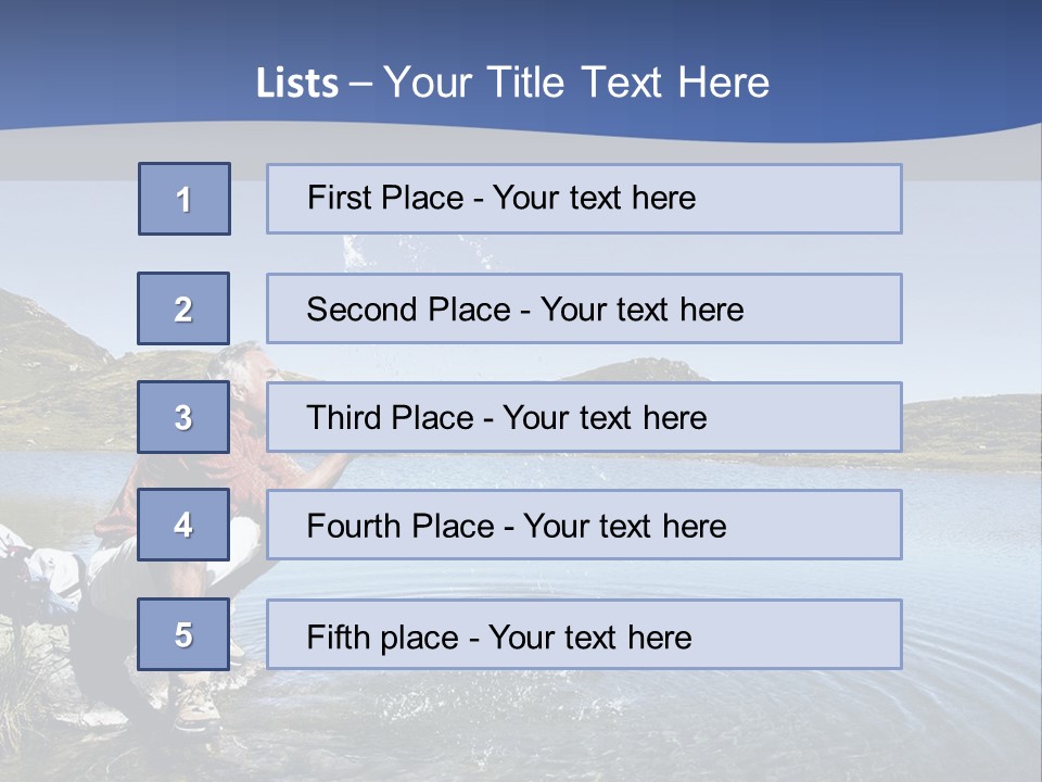 Mystery Male Infinite PowerPoint Template