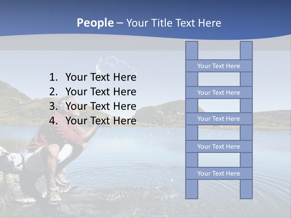 Mystery Male Infinite PowerPoint Template