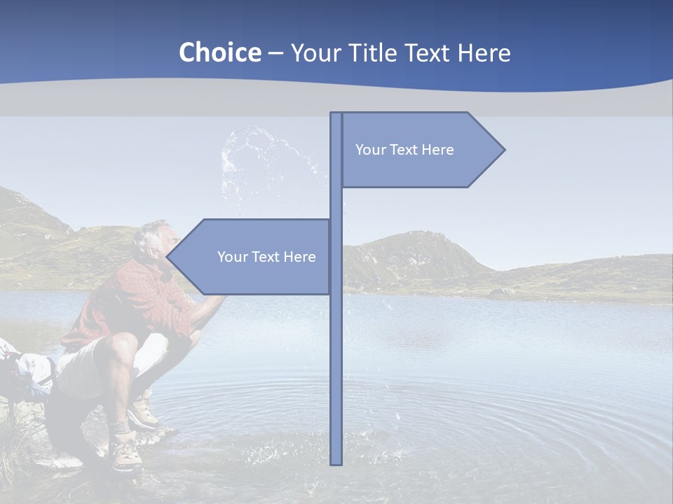 Mystery Male Infinite PowerPoint Template