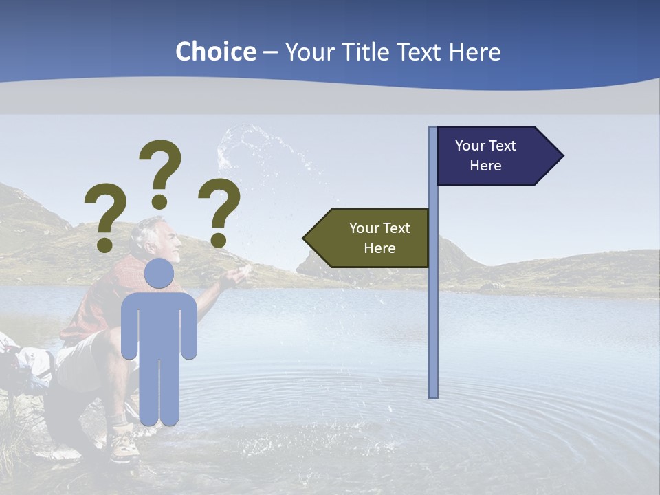 Mystery Male Infinite PowerPoint Template
