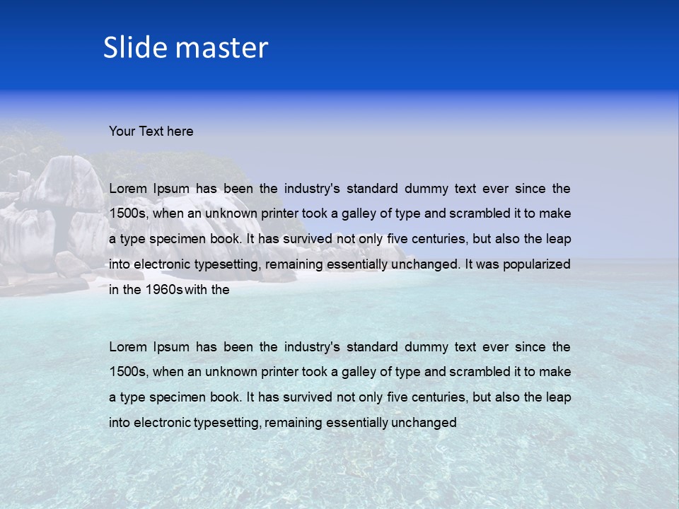 Intj Infinite Mistake PowerPoint Template