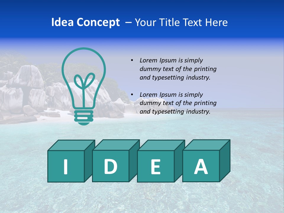 Intj Infinite Mistake PowerPoint Template