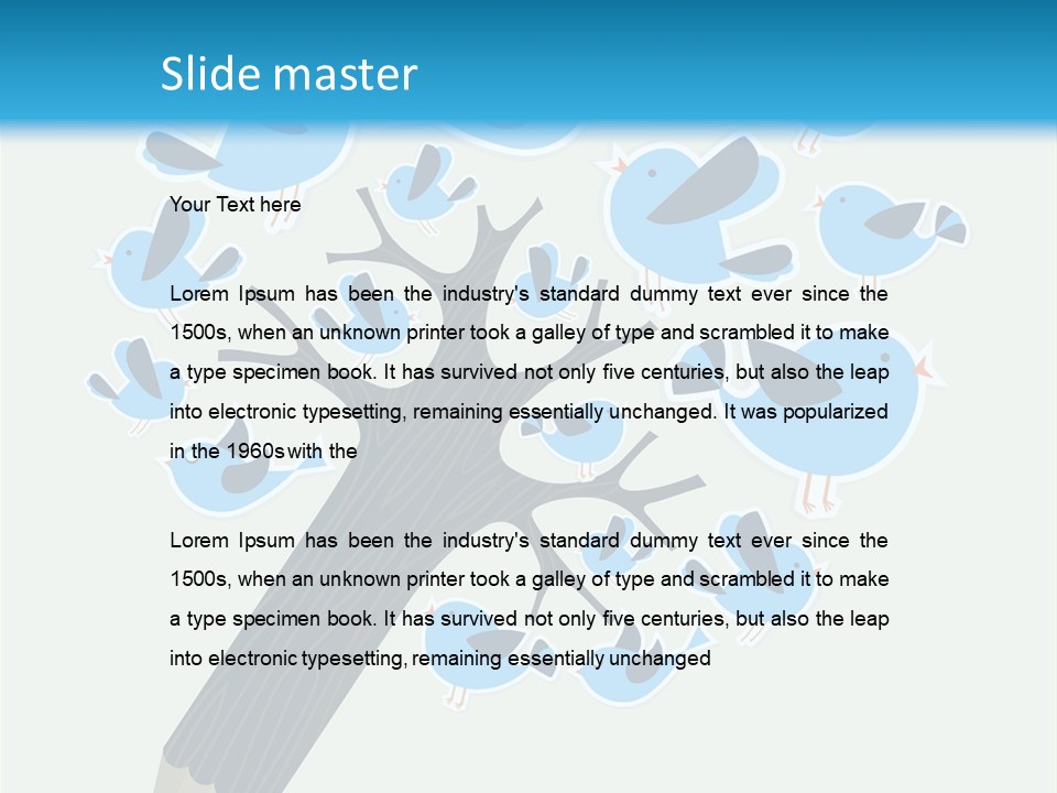 Complex Spiral Male PowerPoint Template