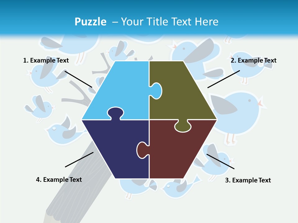Complex Spiral Male PowerPoint Template