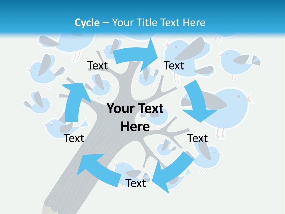 Complex Spiral Male PowerPoint Template