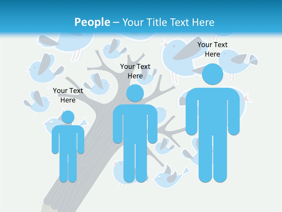 Complex Spiral Male PowerPoint Template