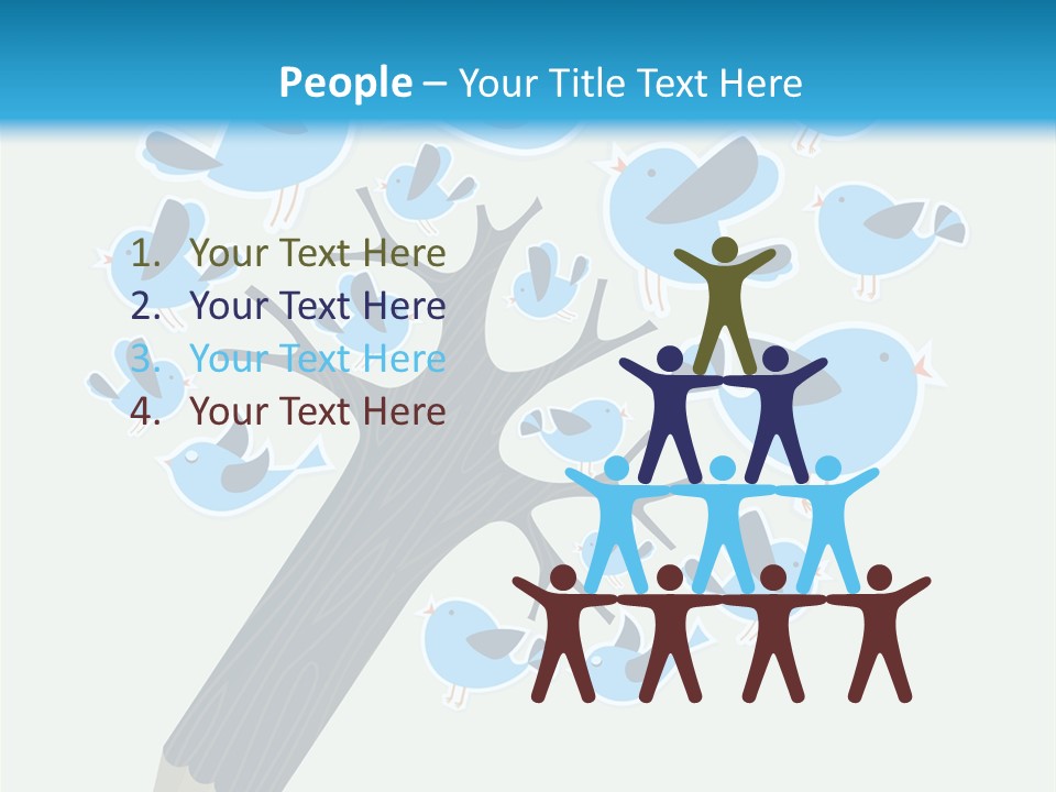 Complex Spiral Male PowerPoint Template