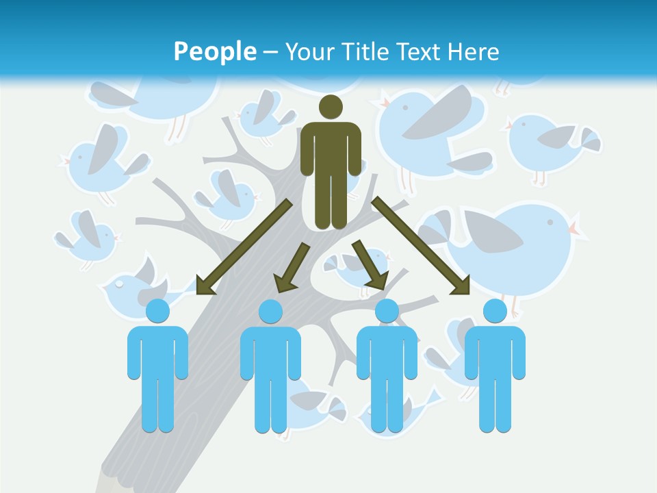 Complex Spiral Male PowerPoint Template