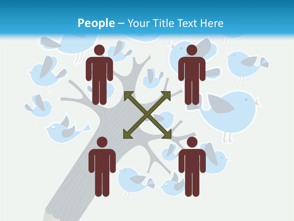 Complex Spiral Male PowerPoint Template