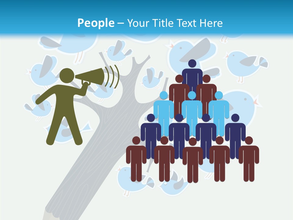 Complex Spiral Male PowerPoint Template