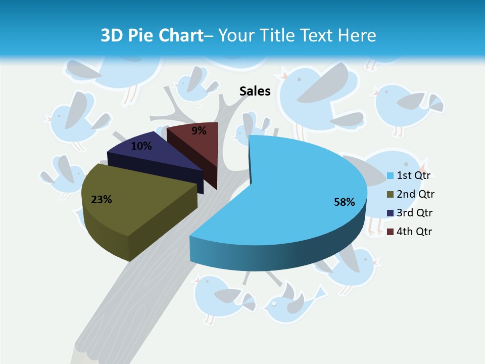 Complex Spiral Male PowerPoint Template