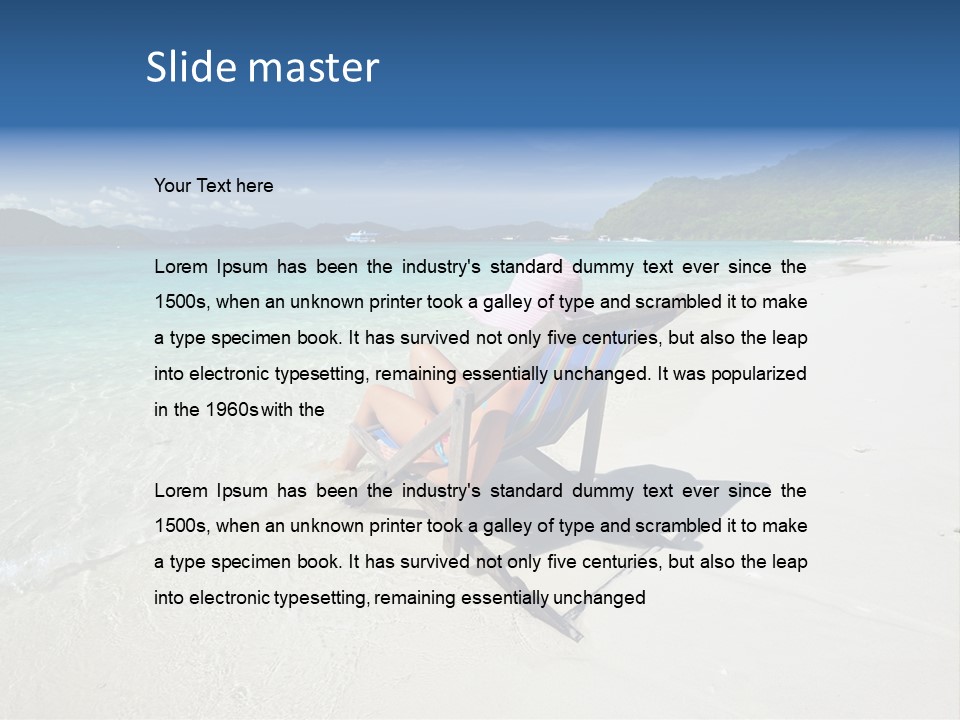 Coil Infinite Anomaly PowerPoint Template