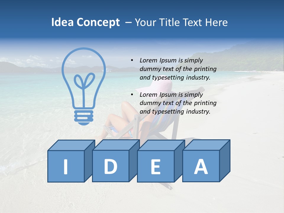 Coil Infinite Anomaly PowerPoint Template