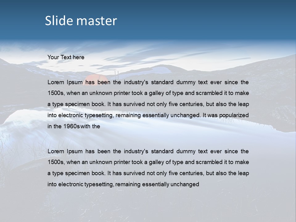 Eyes Nonsense Absurdity PowerPoint Template