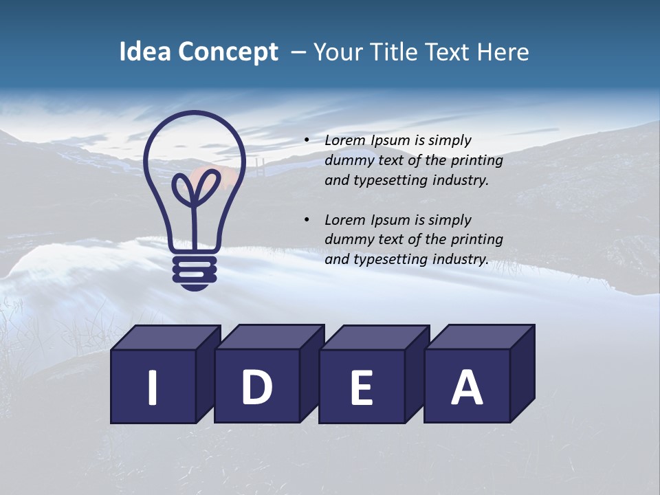 Eyes Nonsense Absurdity PowerPoint Template