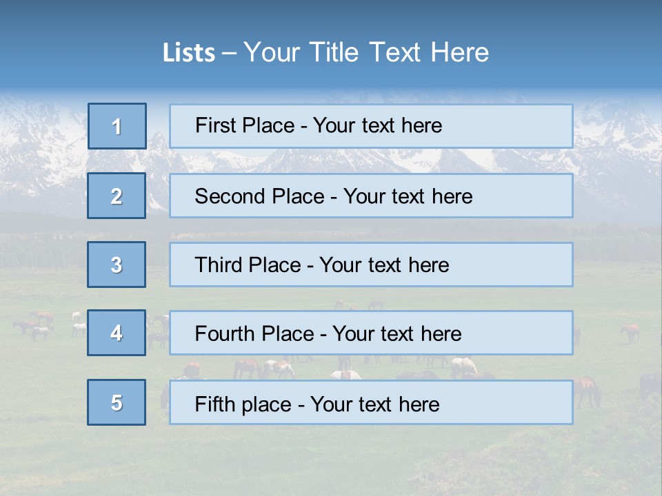 Infinite Inconsistency Twist PowerPoint Template