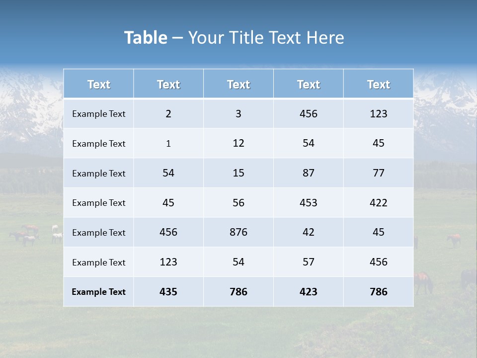 Infinite Inconsistency Twist PowerPoint Template