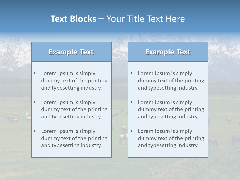Infinite Inconsistency Twist PowerPoint Template