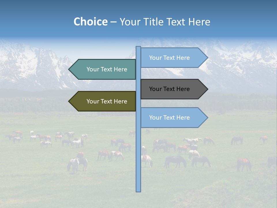Infinite Inconsistency Twist PowerPoint Template