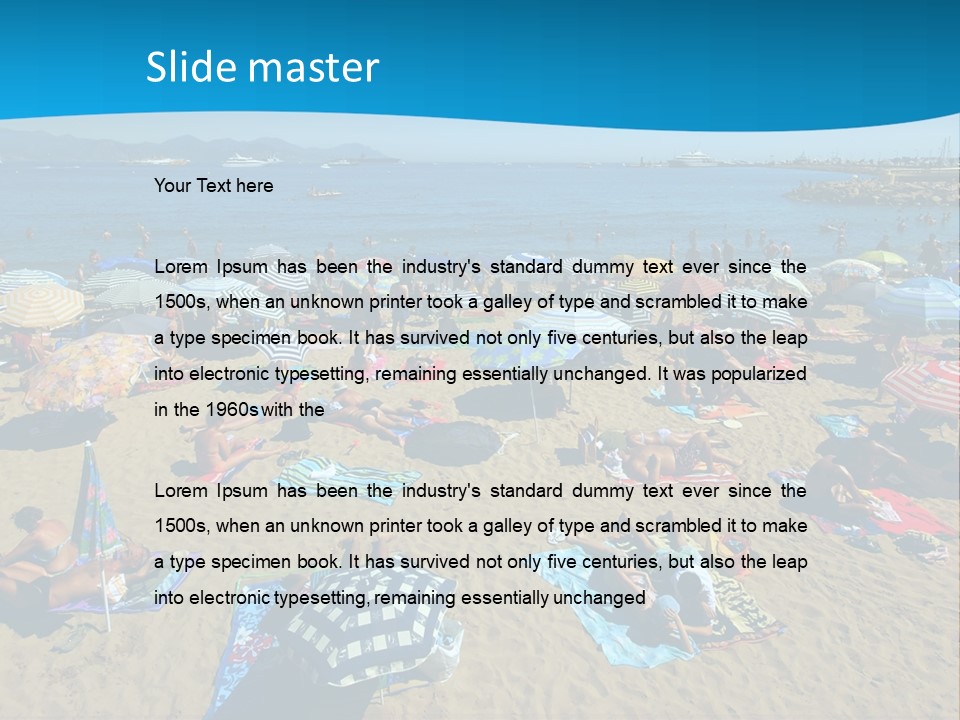 Mystery Genius Eyes PowerPoint Template