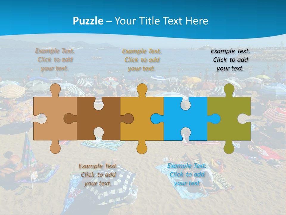 Mystery Genius Eyes PowerPoint Template